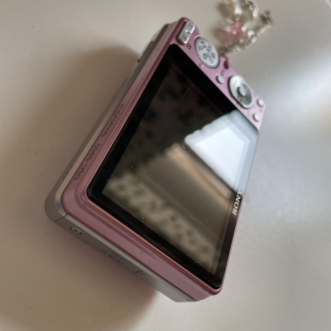 Sony Pink and White Cameras-and-accessories
