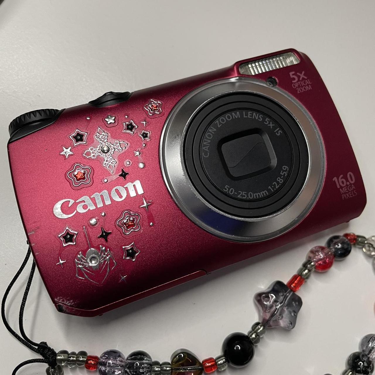 Canon Red and Pink Cameras-and-accessories