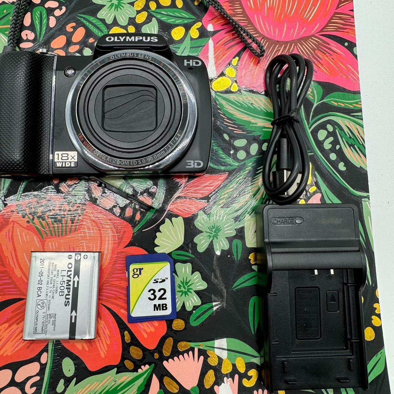 PreOwned Olympus SZ-12 14MP Digital Point-and-Shoot Camera with 18x Optical Zoom
