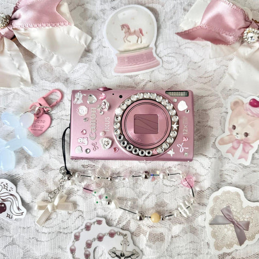 PreOwned *Ultra Rare* Pastel Pink Canon IXUS 265 HS ˚˖𓍢ִ໋🦢˚