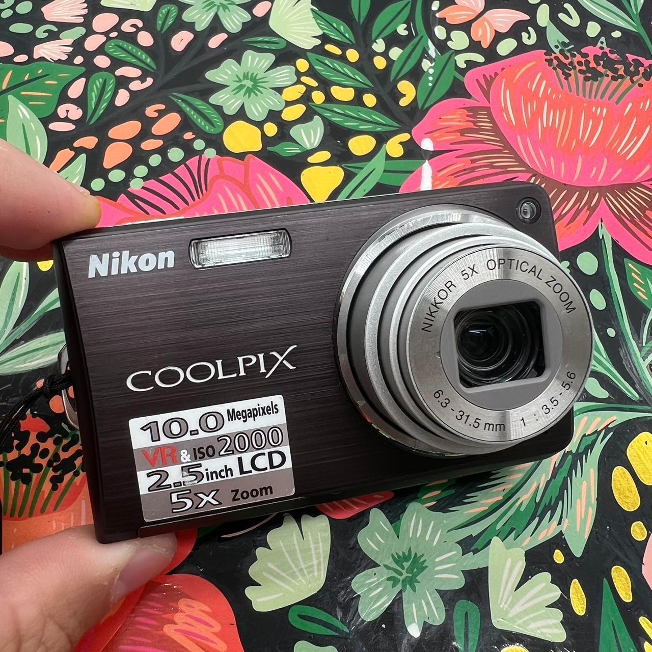 PreOwned Nikon Coolpix Digital Point-and-Shoot Camera Bundle - Black