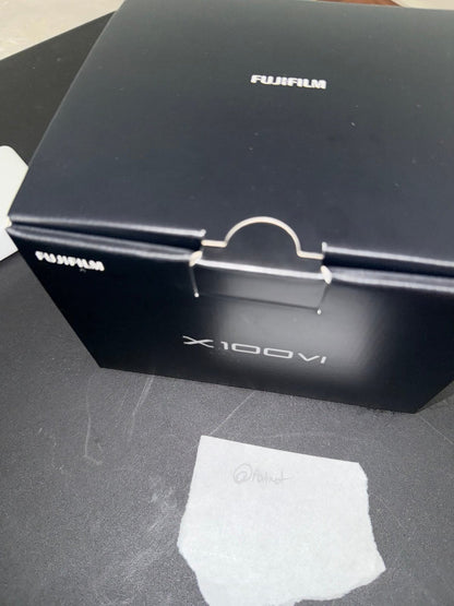 Fujifilm X100VI - Black Digital Camera