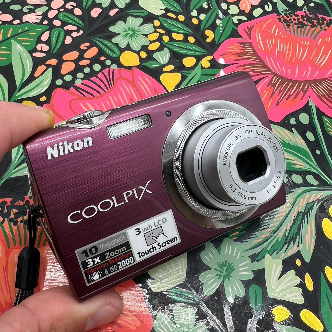 PreOwned Nikon Coolpix S230 Point-and-Shoot Digital Camera Bundle – 10MP, 3x Optical Zoom, Touchscreen