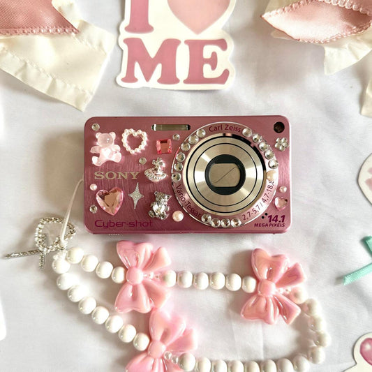 PreOwned *Rare* Pink Sony Cybershot DSC-W350 🎀𓂃 ࣪˖