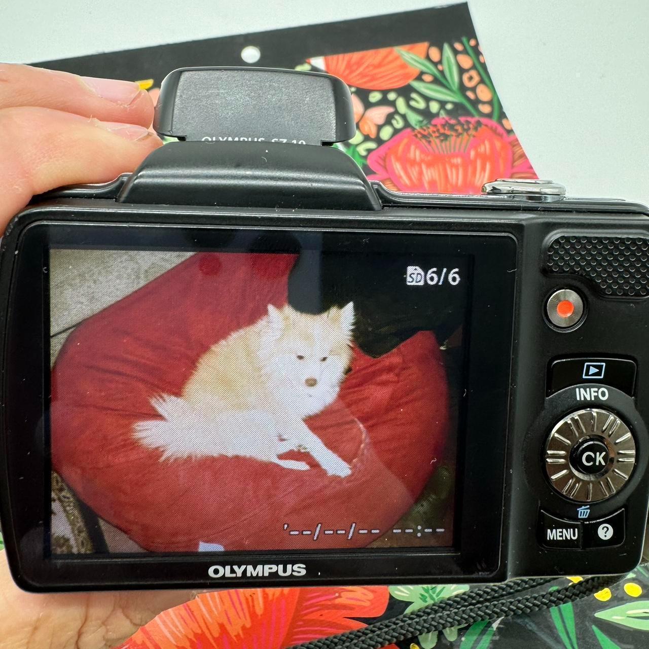 PreOwned Olympus SZ-12 14MP Digital Point-and-Shoot Camera with 18x Optical Zoom