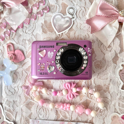 PreOwned Rare Barbie Pink Samsung ES20 𓍢ִ໋🍓ೀ