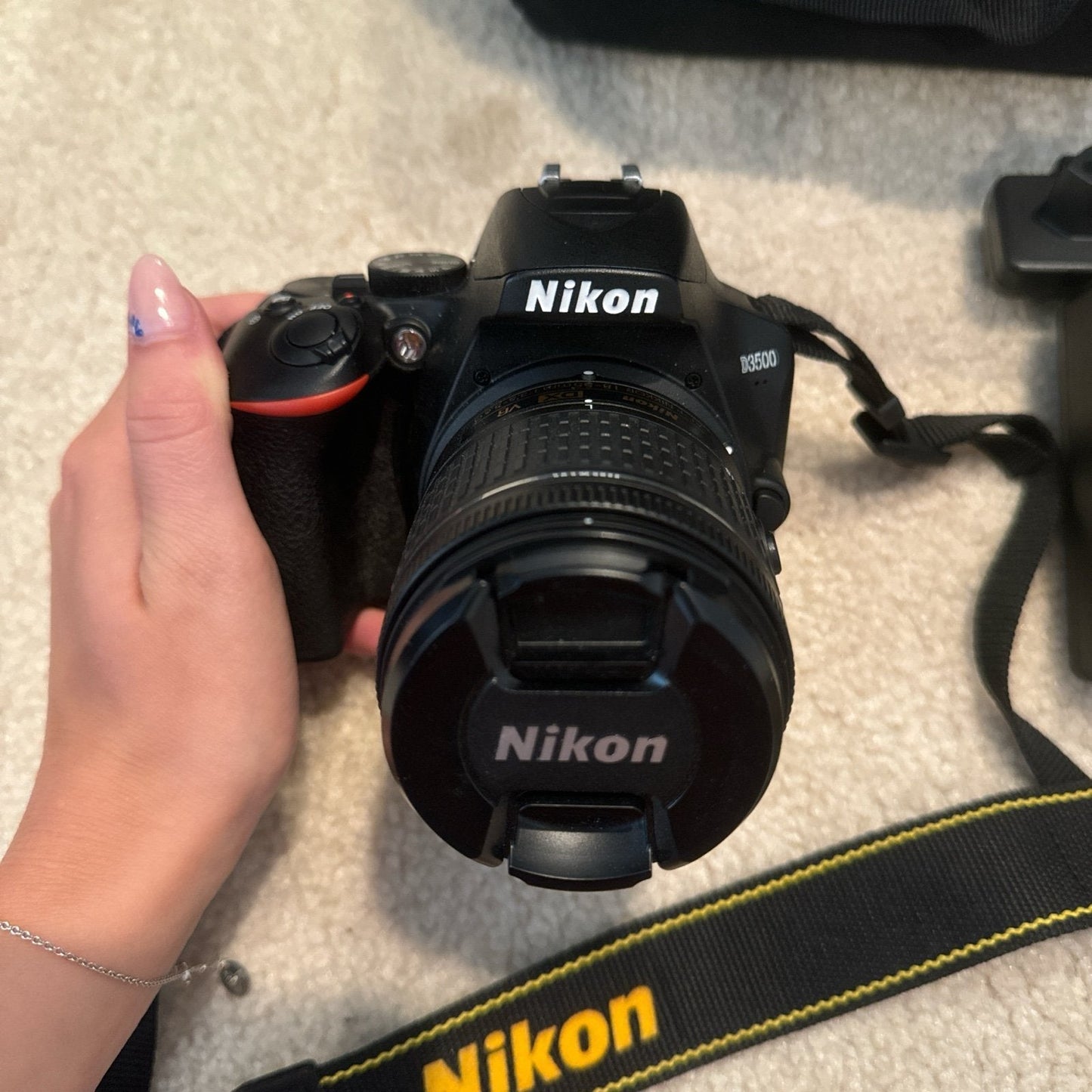 Nikon D3500 DSLR Camera with AF-P DX NIKKOR 18-55mm f/3.5-5.6G VR Lens