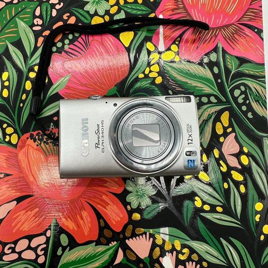 PreOwned Canon PowerShot ELPH 340 HS 16.0MP Digital Camera