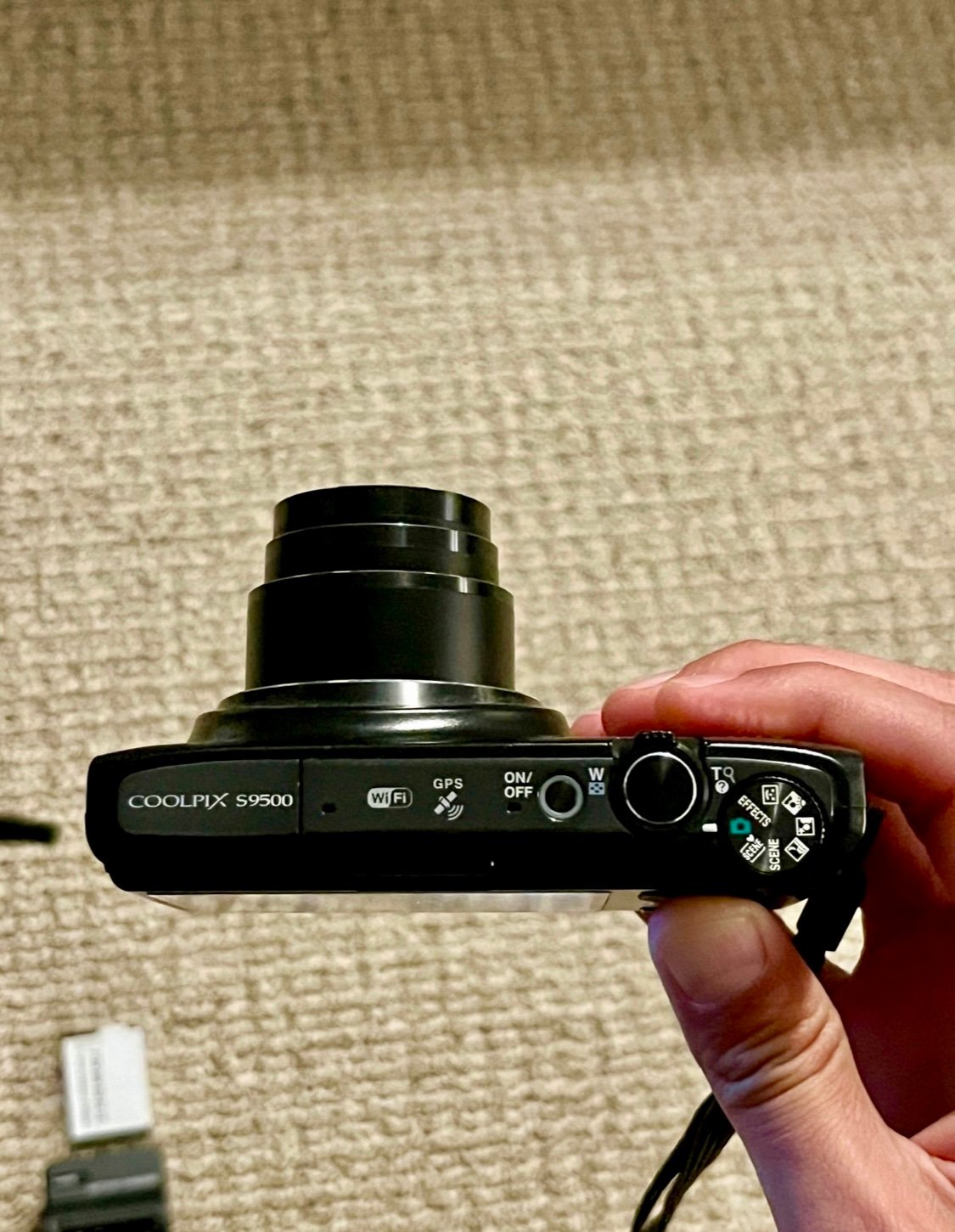 Nikon Coolpix S9500 Black 18.Mp 22X Super-Telephoto pocket camera