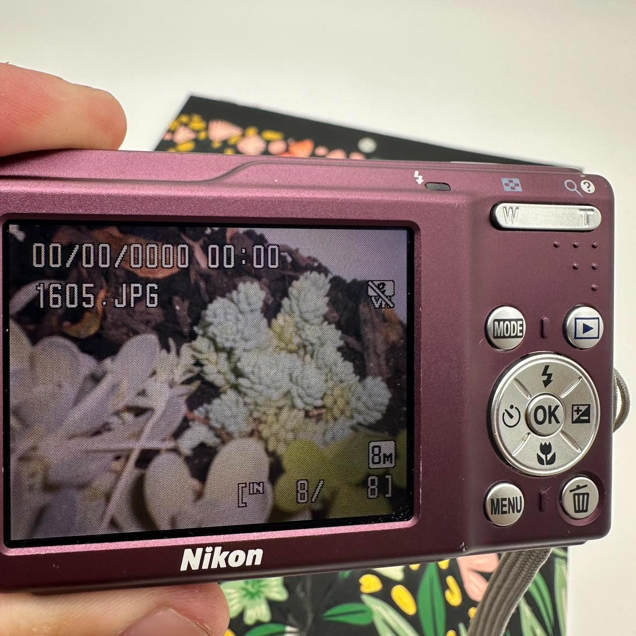 PreOwned Nikon COOLPIX S210 Digital Camera - Purple Plum