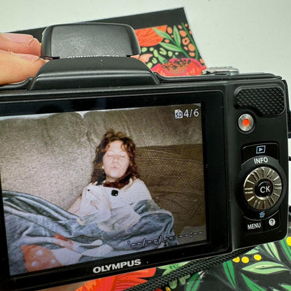 PreOwned Olympus SZ-12 14MP Digital Point-and-Shoot Camera with 18x Optical Zoom