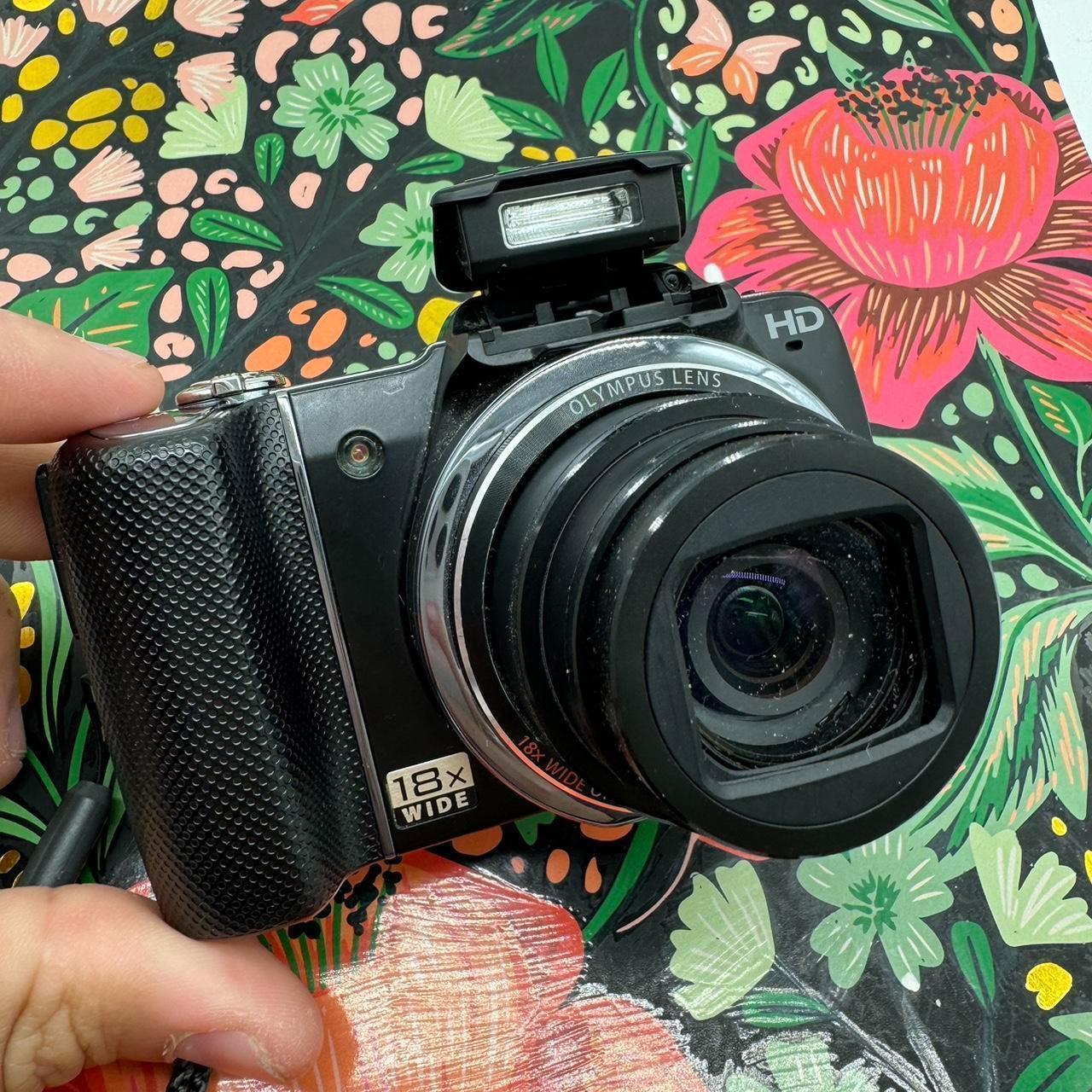PreOwned Olympus SZ-12 14MP Digital Point-and-Shoot Camera with 18x Optical Zoom
