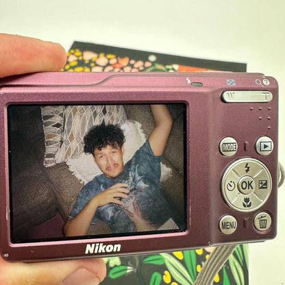 PreOwned Nikon COOLPIX S210 Digital Camera - Purple Plum