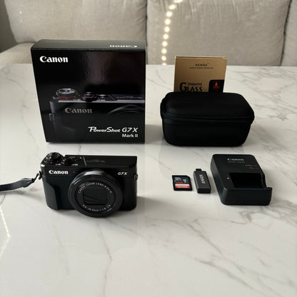 Canon PowerShot G7x Mark II Digital Camera | Accessories | Imported Model