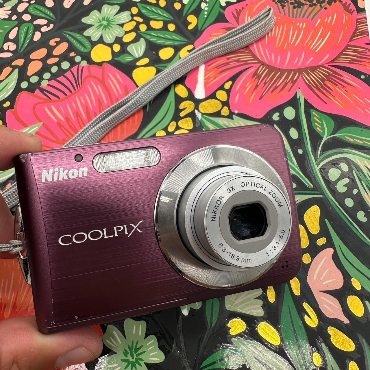PreOwned Nikon COOLPIX S210 Digital Camera - Purple Plum